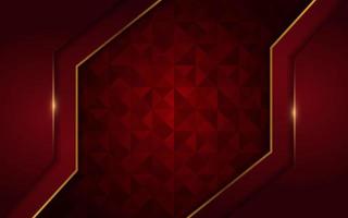 Modern dark red background with texture effect overlap layer design vector