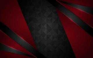 Modern dark red background with texture effect overlap layer design vector