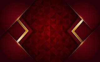 Modern dark red background with texture effect overlap layer design vector