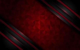 Modern dark red background with texture effect overlap layer design vector