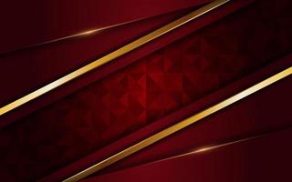 Modern dark red background with texture effect overlap layer design vector