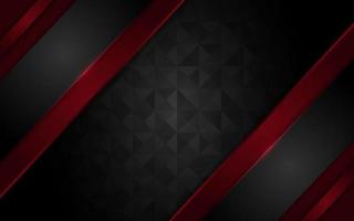 Modern dark red background with texture effect overlap layer design vector