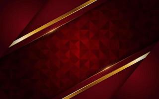 Modern dark red background with texture effect overlap layer design vector