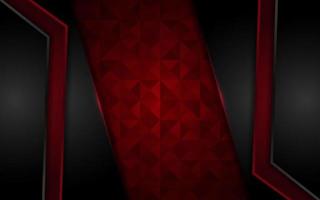 Modern dark red background with texture effect overlap layer design vector