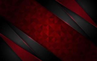 Modern dark red background with texture effect overlap layer design vector