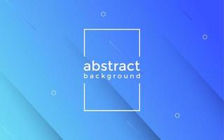 Abstract gradient blue modern design background vector