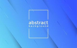 Abstract gradient blue modern design background vector