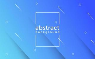 Abstract gradient blue modern design background vector