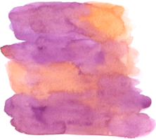 peinture à la main de fond aquarelle png