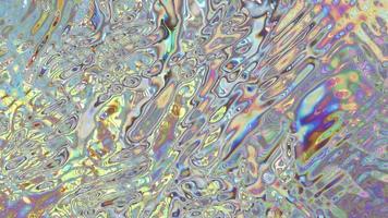 abstrait liquide brillant multicolore video