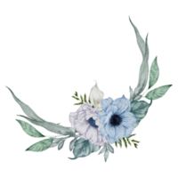 Blumenstrauß Aquarell Hochzeitsblume png