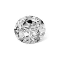 diamond on white background with high quality. 3d render photo