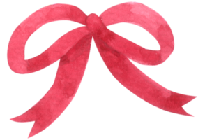 Ribbon Bow watercolor cartoon png