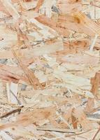 Close up texture of oriented strand board - OSB photo