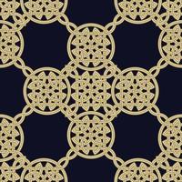 Seamless Background With Celtic Knot Pattern