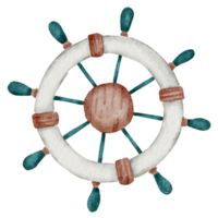 sommar akvarell element png