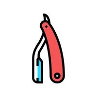 dangerous razor color icon vector illustration