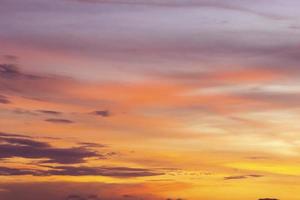 sky and sunset nature background photo