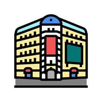 ilustración de vector de icono de color de broadway nueva york