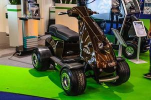 FRANKFURT - SEPT 2015 electric car NEXXT prototype presented at photo