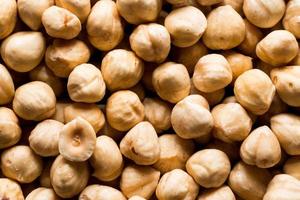 Whole hazelnuts background. Vegetarian healthy snack. Organic food. Vegetable diet. High quality photo