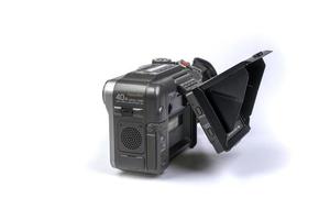 bangkok tailandia -15 de febrero de 2022, grabadora de video sony tape hi8. El video antiguo de 8 mm se hizo en los años 90. foto