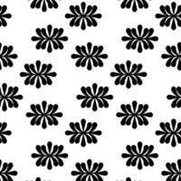 Seamless pattern with flowers. Abstract pattern. Vector illustration.