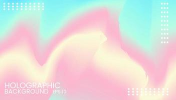 holographic abstract background vector