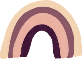 boho arco-íris clipart png