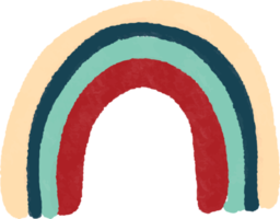 clipart boho arco-íris png