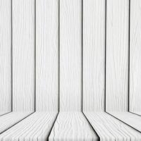 empty white wooden floor background photo