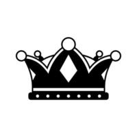 Crown isolated on white background vector