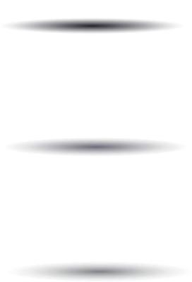 Oval shadow for tab separators isolated on a white vector set