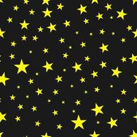 Stars seamless pattern Star shape texture gray colors vector