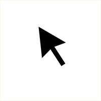 mouse arrow cursor shape vector