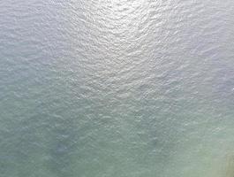 hermosa vista aérea del mar foto