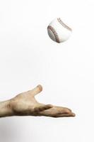 Baseball Toss In Air photo