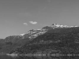 Fjord cruise in norway photo