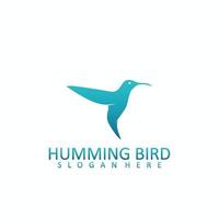 Humming bird logo vector