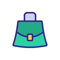 stylish small women bag icon vector. vector