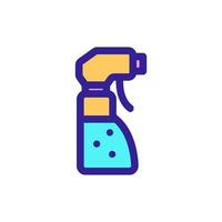 A tool for washing the windows of the vector icon. Isolated contour symbol illustration