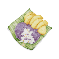 thaise dessert aquarel handverf png