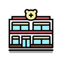 pharmacy drugstore for domestic pet color icon vector illustration