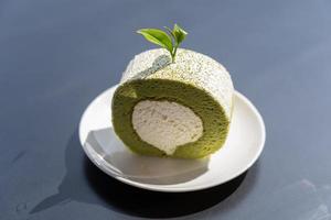 green tea cake photo