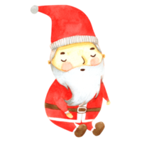 elemento de navidad acuarela png