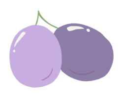 legumes e frutas dos desenhos animados png