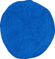 blauwe aquarel penseelstreek png