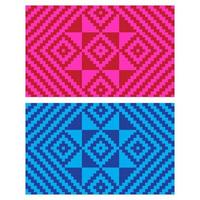 flat colorful beautiful decorative ethnic woven background texture 11 vector