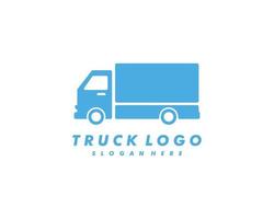 Icon Truck silhouette symbol logo template vector