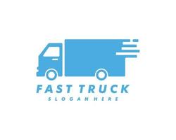 Icon Truck silhouette symbol logo template vector